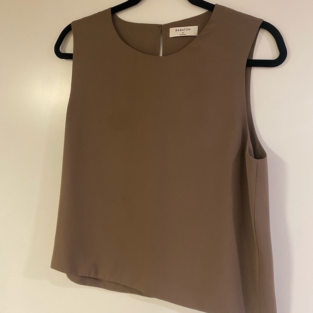Babaton Day Blouse Stone Taupe